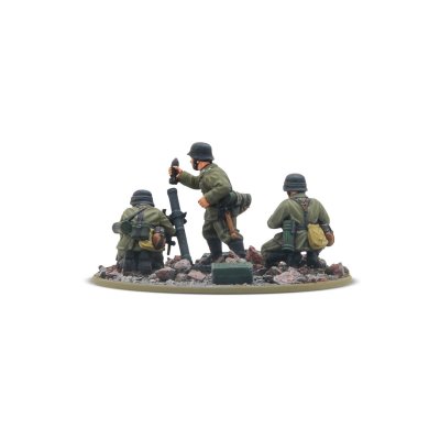 German veteran infantry medium mortar team 28mm Bolt Action
