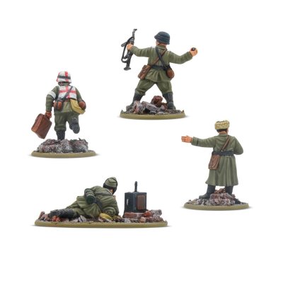 403212011 German Veterans HQ 28mm Bolt Action Warlord Games