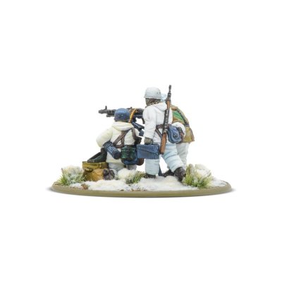 Zoom bild av Fallschirmjäger (Winter) MMG Team 28mm Bolt Action