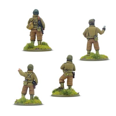 Zoom bild av 403213004 US Army platoon commanders 28mm Bolt Action Warlord Games
