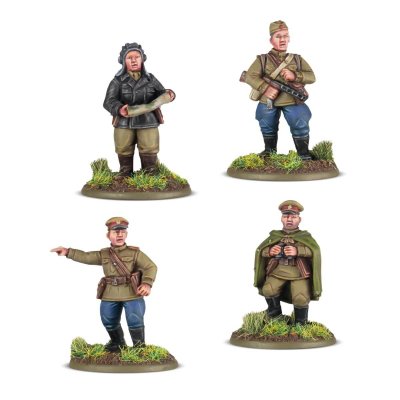 Zoom bild av 403214002 Soviet Army platoon commanders 28mm Bolt Action Warlord Games