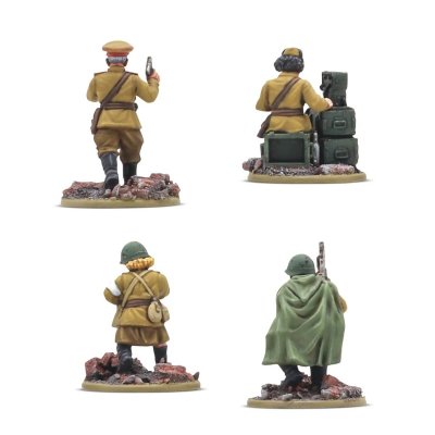403214003 Soviet Infantry HQ 28mm Bolt Action Warlord Games