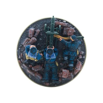 Zoom bild av Soviet Naval Brigade medium machine gun team 28mm Bolt Action