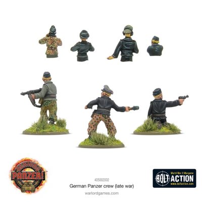 Zoom bild av German Panzer Crew (Late War) Bolt Action Achtung Panzer!