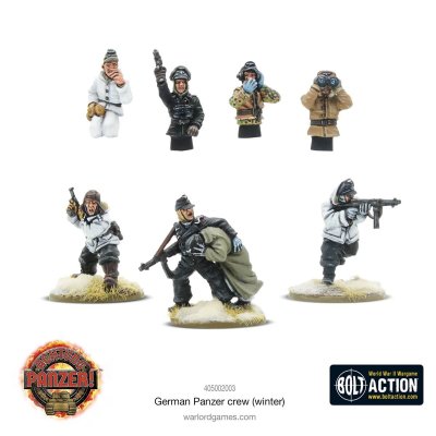 Zoom bild av German Panzer Tank Crew (Winter)