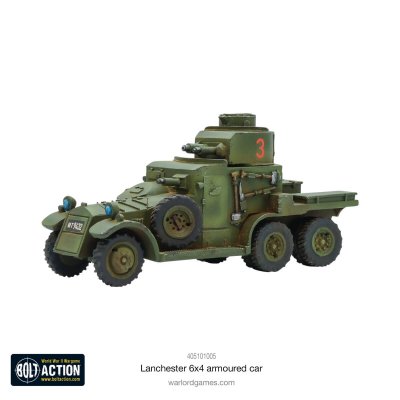Zoom bild av Lanchester 6x4 armoured car