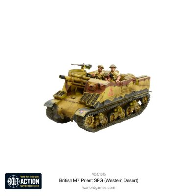 Zoom bild av British M7 Priest SPG (Western Desert)