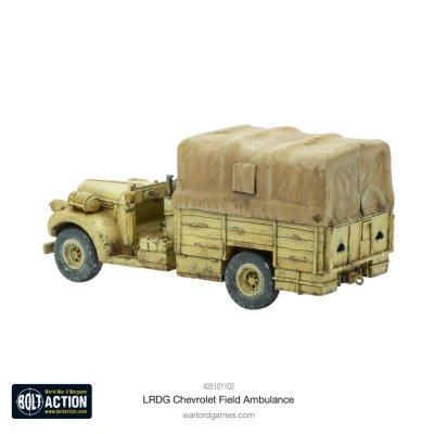 Zoom bild av LRDG Chevrolet Field Ambulance 28mm Warlord Games