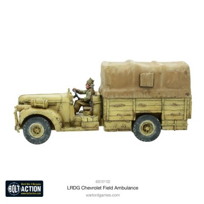 Zoom bild av LRDG Chevrolet Field Ambulance 28mm