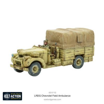 Zoom bild av 405101102 LRDG Chevrolet Field Ambulance 28mm Bolt Action Warlord Games