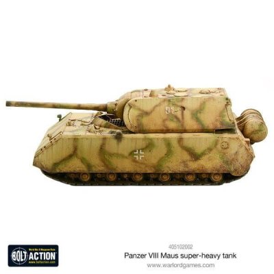 Zoom bild av Panzer VIII Maus super-heavy Tank 28mm Bolt Action Warlord Games