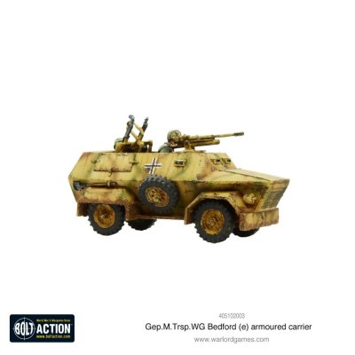 Zoom bild av Gep.M.Trsp.WG.Bedford (e) armoured-carrier 28mm Bolt Action Warlord Games