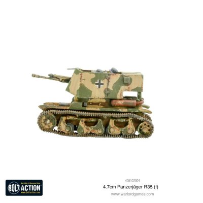 Zoom bild av 4.7cm Panzerjager R35 (f) BA 28mm Bolt Action Warlord Games