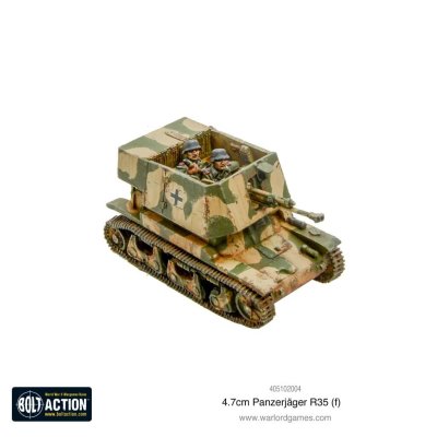 Zoom bild av 4.7cm Panzerjager R35 (f) BA 28mm Warlord Games