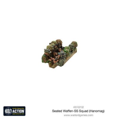 Zoom bild av Seated Waffen-SS Squad (Hanomag)