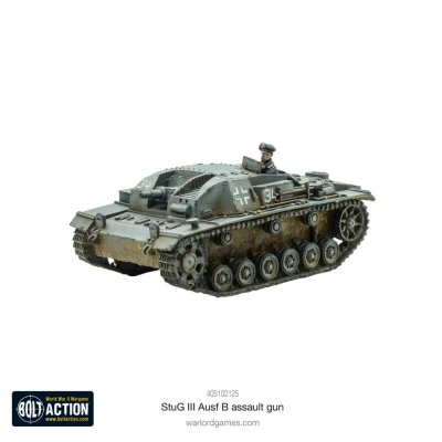 Zoom bild av StuG III Ausf B assault gun 28mm Bolt Action Warlord Games