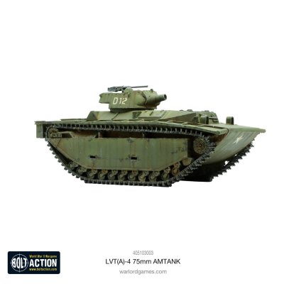 Zoom bild av 405103003 LVT(A)-4 75mm AMTANK 28mm Bolt Action Warlord Games