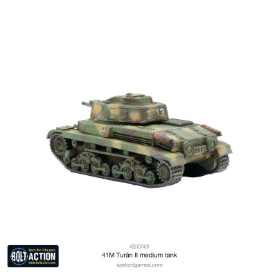 Zoom bild av 41M Turán II medium tank 28mm Bolt Action Warlord Games
