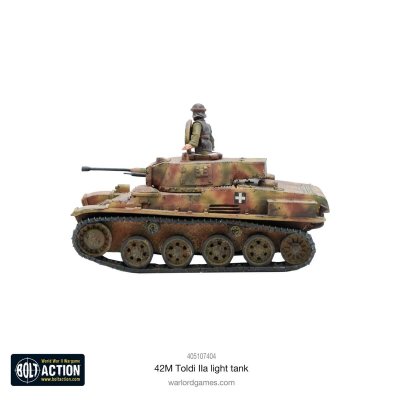 Zoom bild av Hungarian 42M Toldi 2A Light Tank 28mm Warlord Games