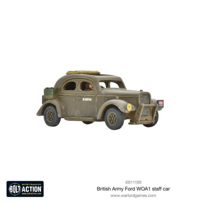 Zoom bild av British Army Ford WOA1 staff car 28mm