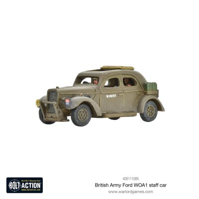 Zoom bild av 405111005 British Army Ford WOA1 staff car Warlord Games Bolt Action