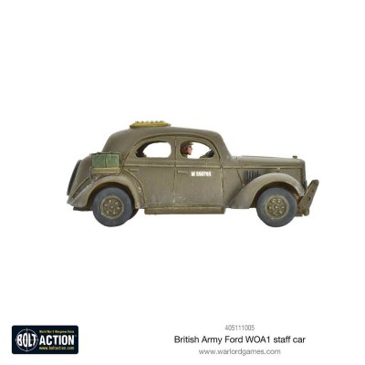 Zoom bild av British Army Ford WOA1 staff car 28mm Warlord Games Bolt Action
