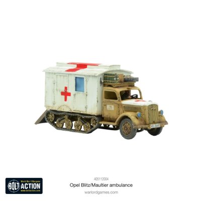 Zoom bild av Opel Blitz/Maultier Ambulance 28mm Bolt Action Warlord Games