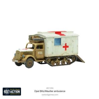 Zoom bild av 405112004 Opel Blitz/Maultier Ambulance 28mm Bolt Action Warlord Games