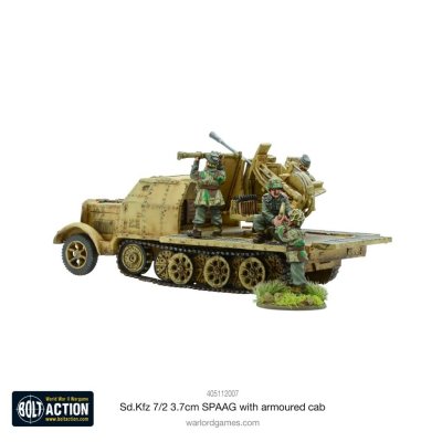 Zoom bild av Sd.Kfz 7/2 3.7cm SPAAG with armoured cab 28mm