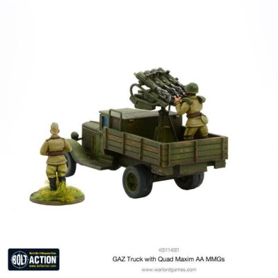 Zoom bild av GAZ Truck With Quad Maxim AA MMGs 28mm