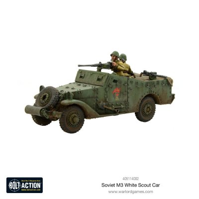 Zoom bild av Soviet White scout car 28mm Warlord