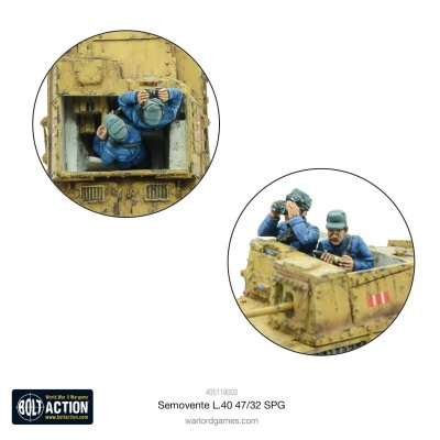 Zoom bild av Semovente 47/32 Self-Propelled Gun 28mm Bolt Action