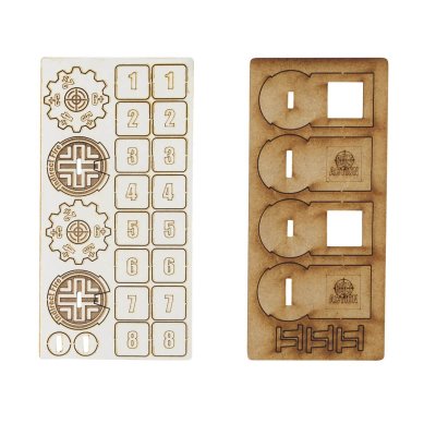 Zoom bild av 408800009 German Artillery Zeroing In Markers Bolt Action Warlord Games