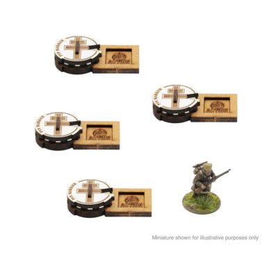 Zoom bild av Bolt Action MDF Unit Pin Markers - Free French Warlord Games