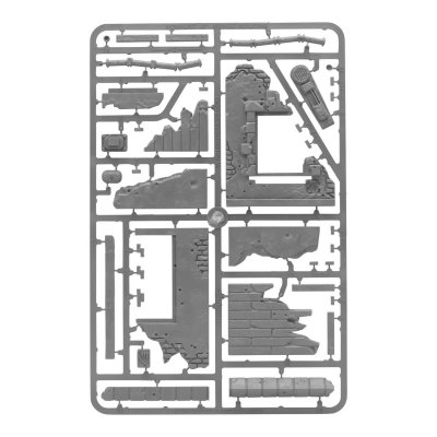 Zoom bild av Sprue Konflikt '47 Ruined Building 28mm Warlord Games