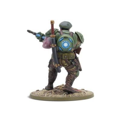Zoom bild av Konflikt '47 United States Captain Leo Bianchi, Special Service Force 28mm Warlord