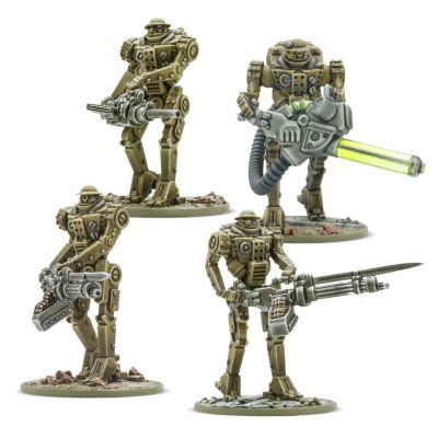 Zoom bild av Konflikt '47 British Commonwealth Mk II Heavy Automated Infantry Warlord Games