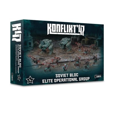 Zoom bild av 452010807 Konflikt '47: Soviet Bloc Elite Operational Group 28mm Warlord Games
