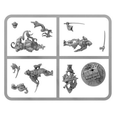 Zoom bild av Sprue Kimura Tadaaki, Scourge of the Spirit Realm Warlord Games