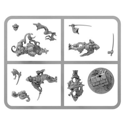 Zoom bild av Sprue Ghost Infiltration Platoon Warlord Games