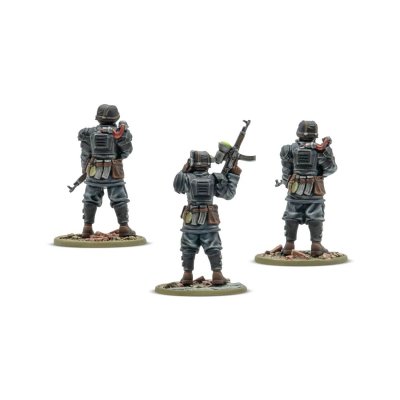 Zoom bild av Konflikt '47 Axis Totengruppen Platoon Commander & Bodyguard 28mm Warlord Games