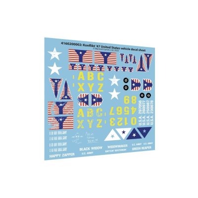 Zoom bild av Konflikt '47 United States Decals
