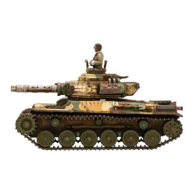 Zoom bild av Konflikt '47 Empire of Japan Type 97-Kai Shiboru Chi-Ha Light Tank Warlord Games