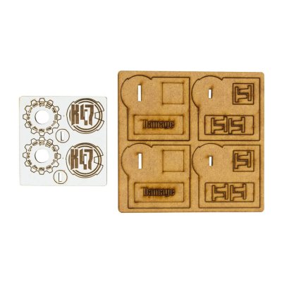 Zoom bild av K47 vehicle pin markers Warlord Games