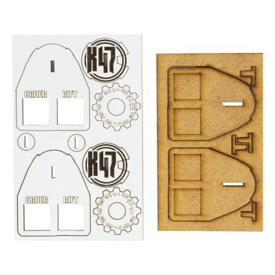 Zoom bild av K47 rift tech and pin markers Warlord Games