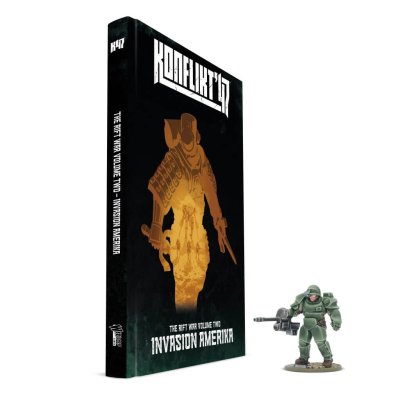Zoom bild av Konflikt '47: Invasion Amerika & 'T2 Prototype Heavy Armor' book miniature