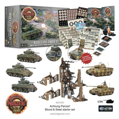 Zoom bild av 482010001 Achtung Panzer! Blood & Steel Starter Set Warlord Games
