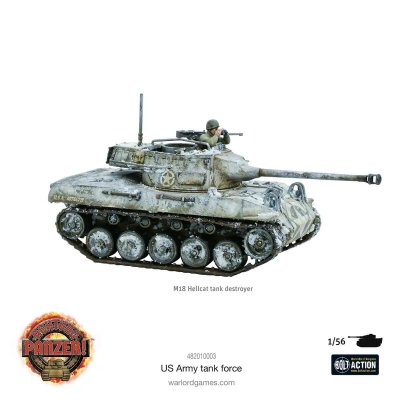 Zoom bild av M18 Hellcat tank destroyer 28mm