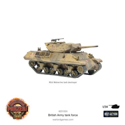 Zoom bild av M10 Wolverine tank destroyer 28mm