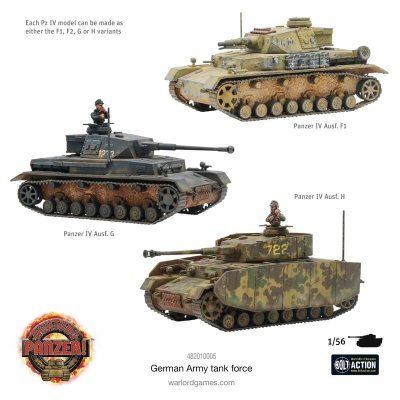 Zoom bild av Pz IV Ausf F1/G/H medium tanks 28mm